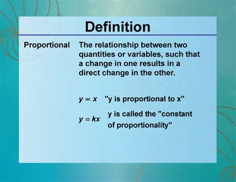 proportional 뜻: 비례의 의미와 일상 속의 적용